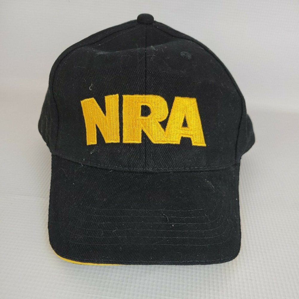NRA Adjustable Hat Black Baseball Cap National Rifle Association H008